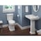 Toto Toilet, 1.28 gpf, Tornado Flush, Floor Mount, Elongated, Cotton CST404CEFG#01 - alternate 2